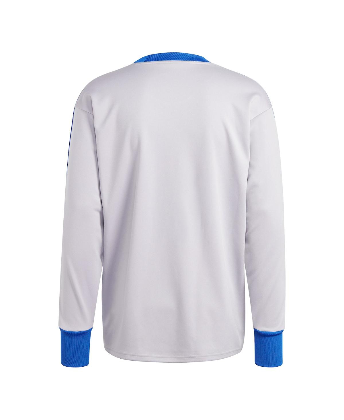 Men's adidasItaly National Team 2023/24 Authentic Football Icon Goalkeeper Jersey - Gray