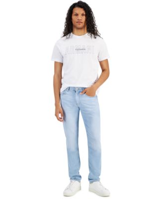 A|X Armani Exchange - Men's Slim-Fit Light Wash Jeans