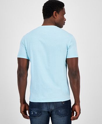 A|X Armani Exchange Men's Regular-Fit Circular Logo Graphic T-Shirt ...