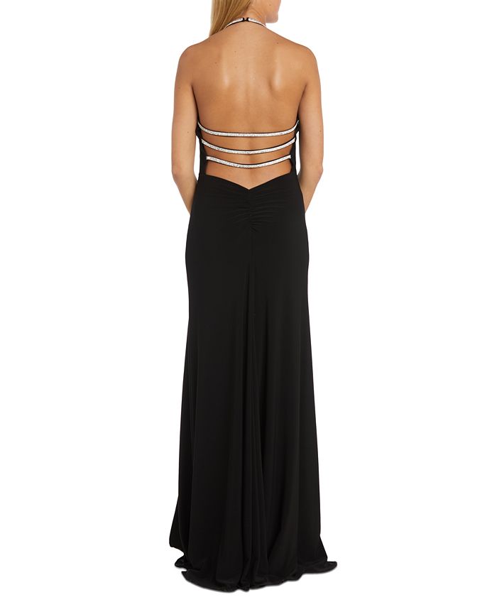 & Company Juniors' EmbellishedStrap Jersey Gown Macy's
