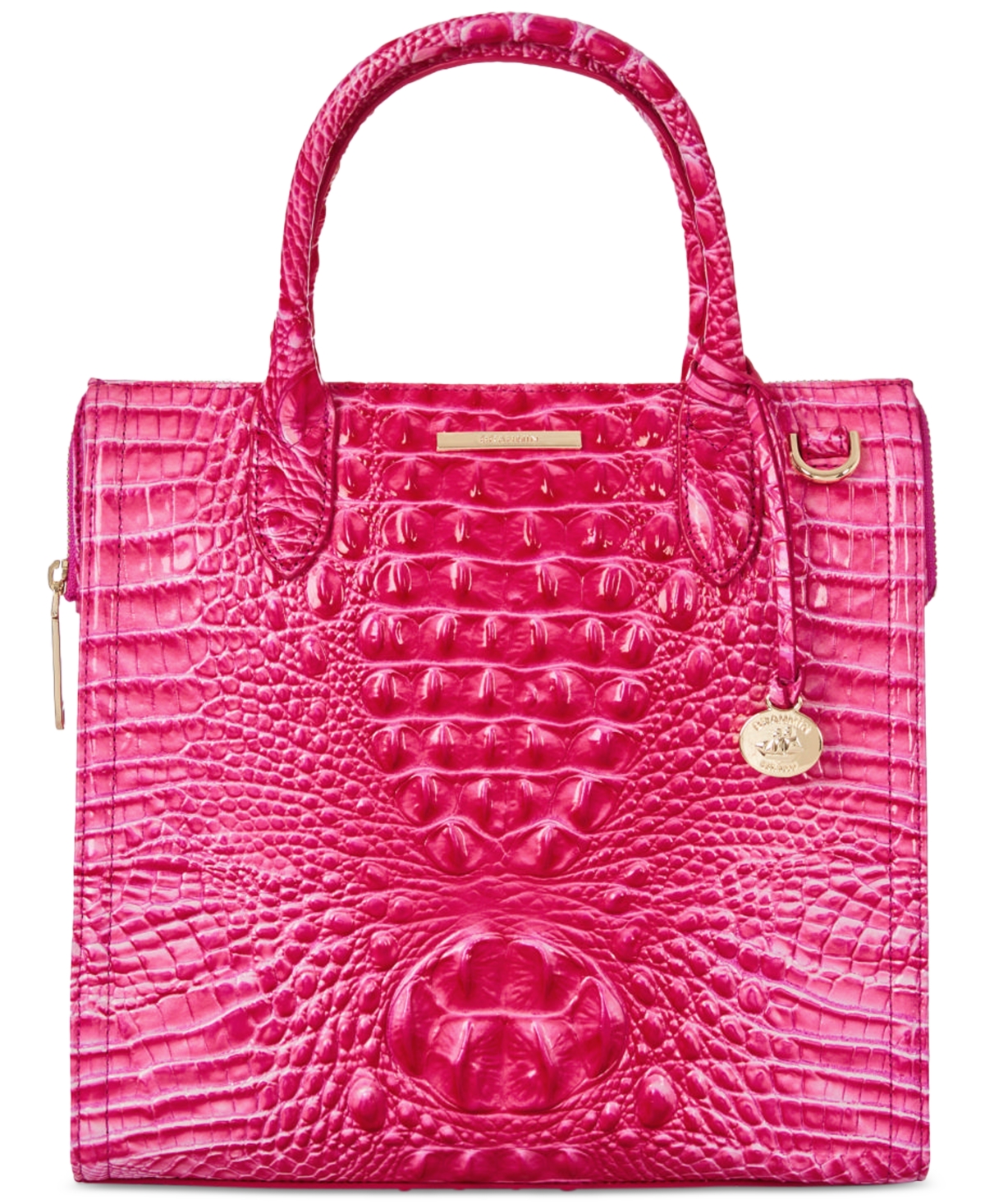 Pink top brahmin purse