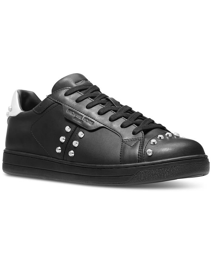 Michael Kors Men's Keating Studded Lace-Up Sneakers - Macy's
