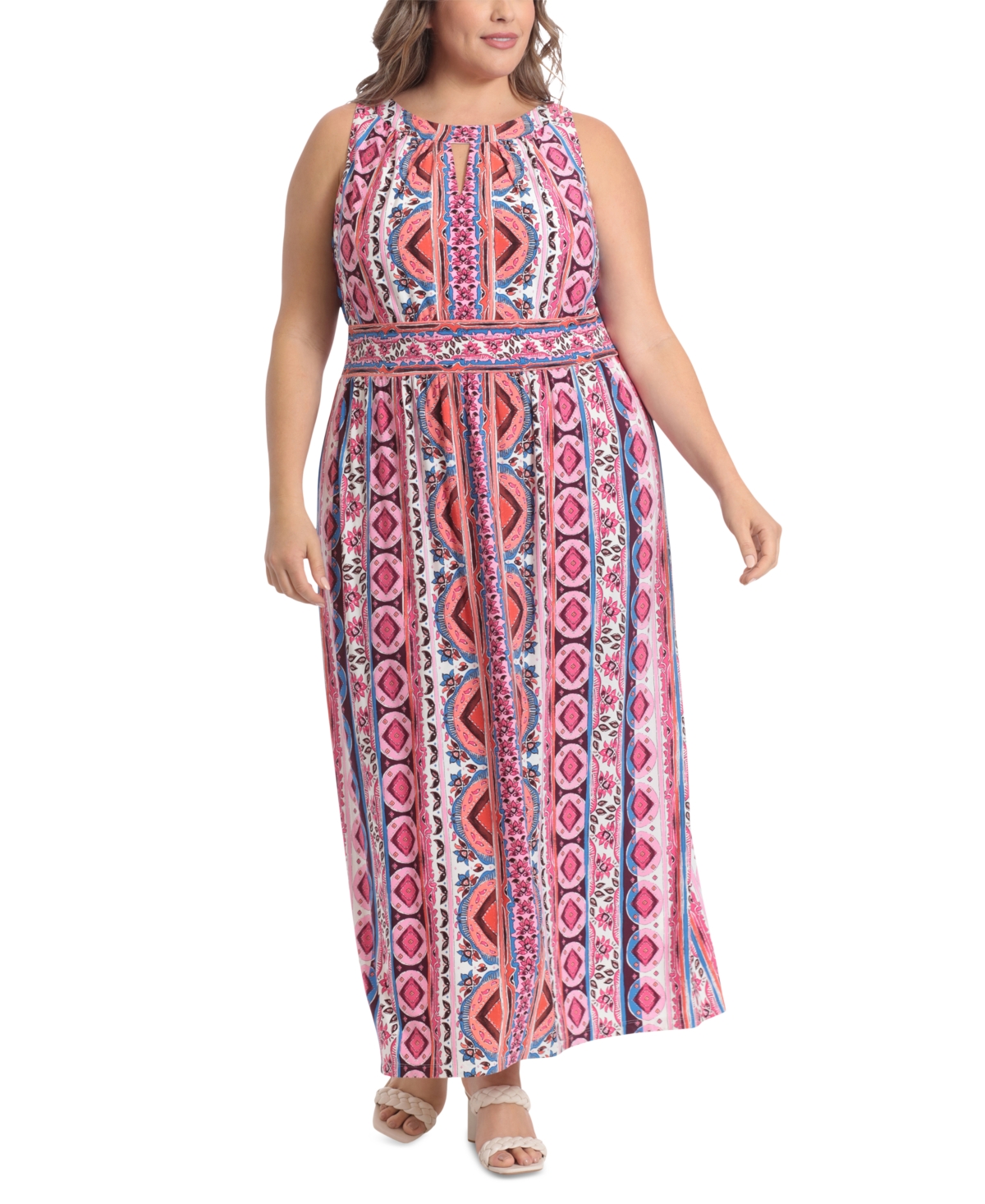 lovaan amelia embroidered linen maxi dress Amalia long dress