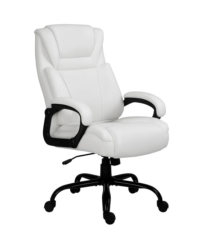 Vinsetto Big and Tall Executive Office Chair w/ PU Leather Fabric