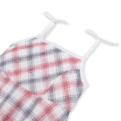 Big Girls Sleeveless Bow Shoulder Simple Sundress