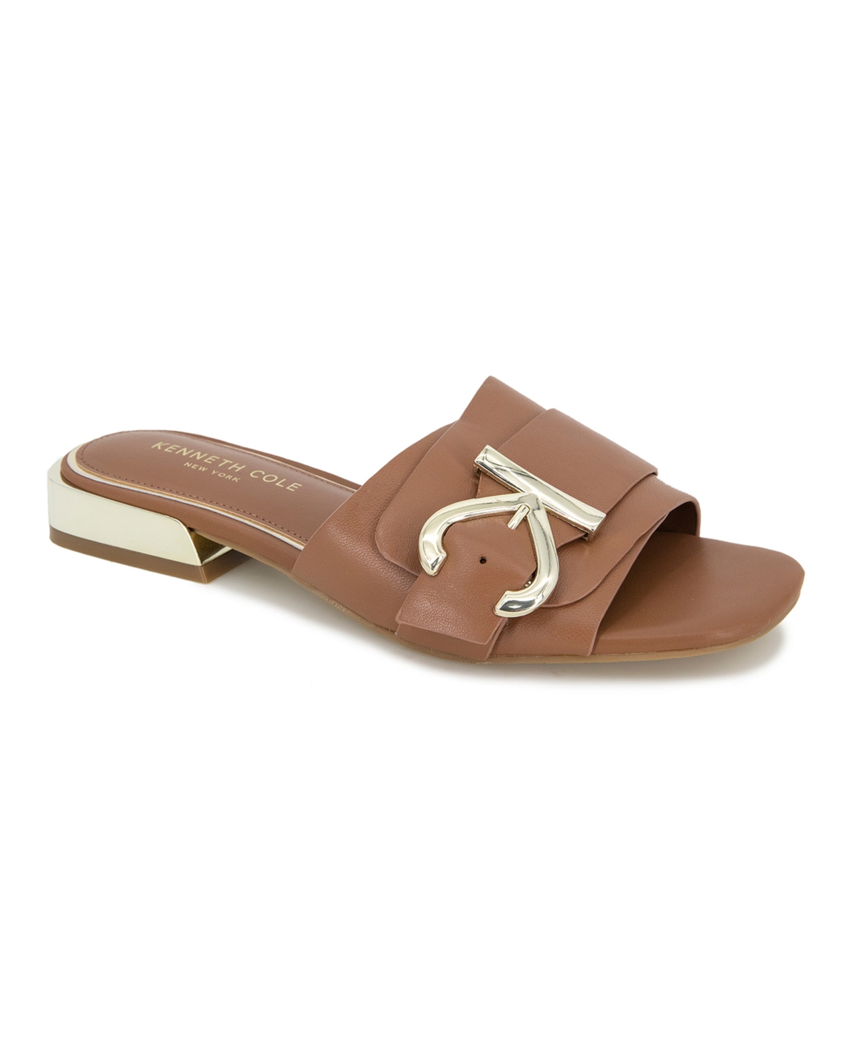 Kenneth Cole New York Women's Irene Flat Sandals In Brown