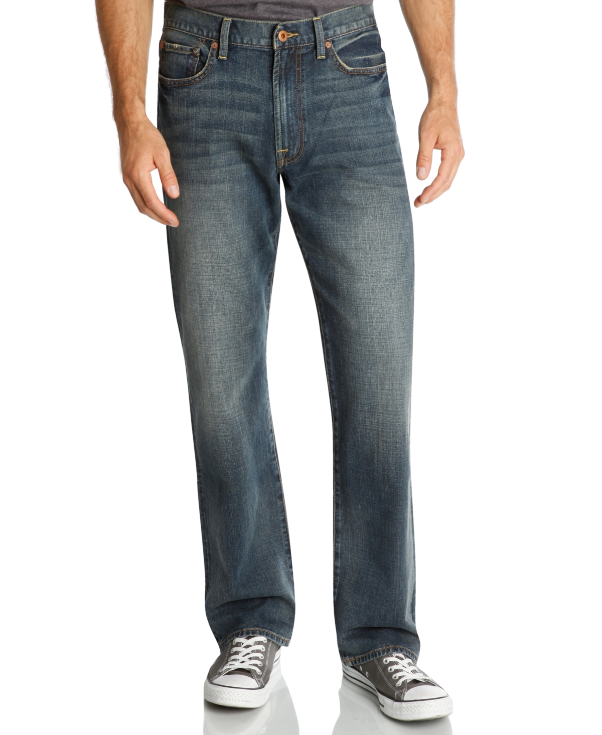 Lucky Brand Men's 181 Relaxed Straight Fit Stretch Jeans | Smart Closet