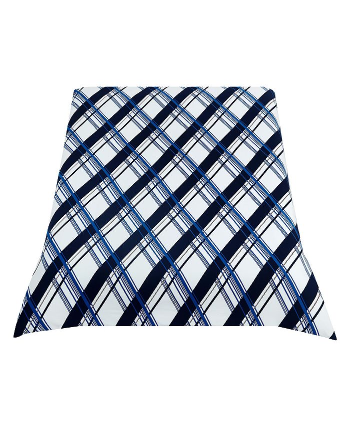 Tommy Hilfiger Diagonal Plaid 3 Piece Comforter Set, King & Reviews