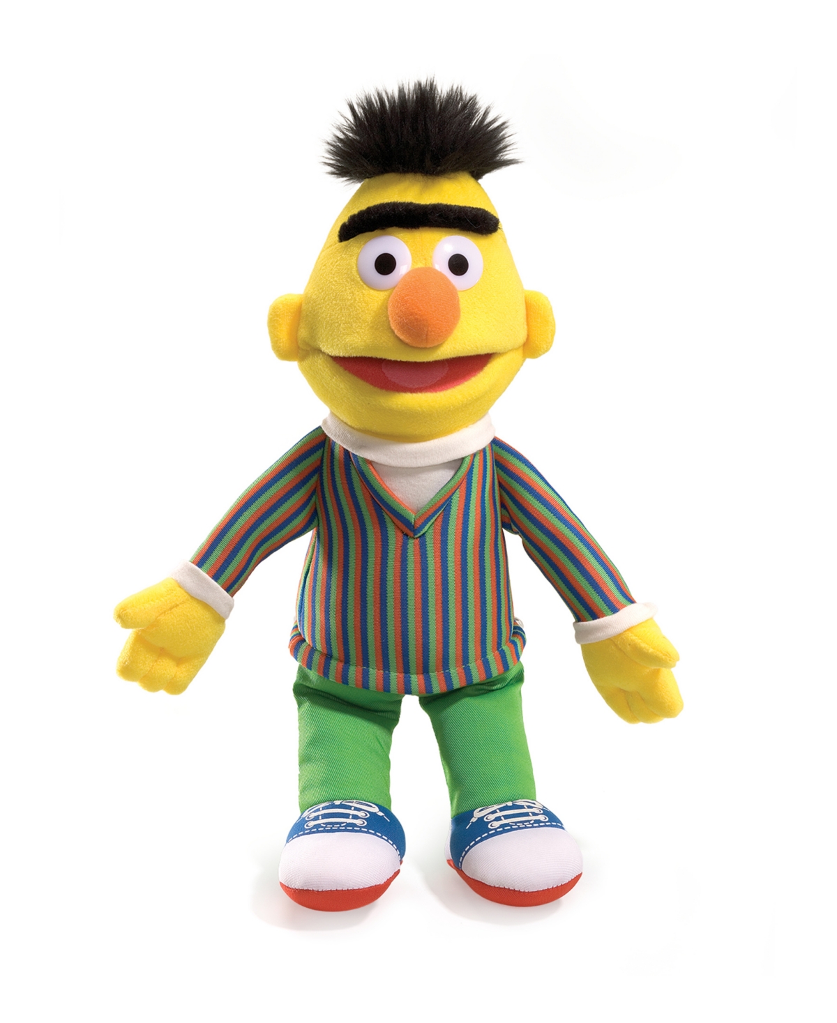 Gund Kids' Sesame Street Official Bert Muppet 14" Plush, Premium Plush Toy In Multi-color