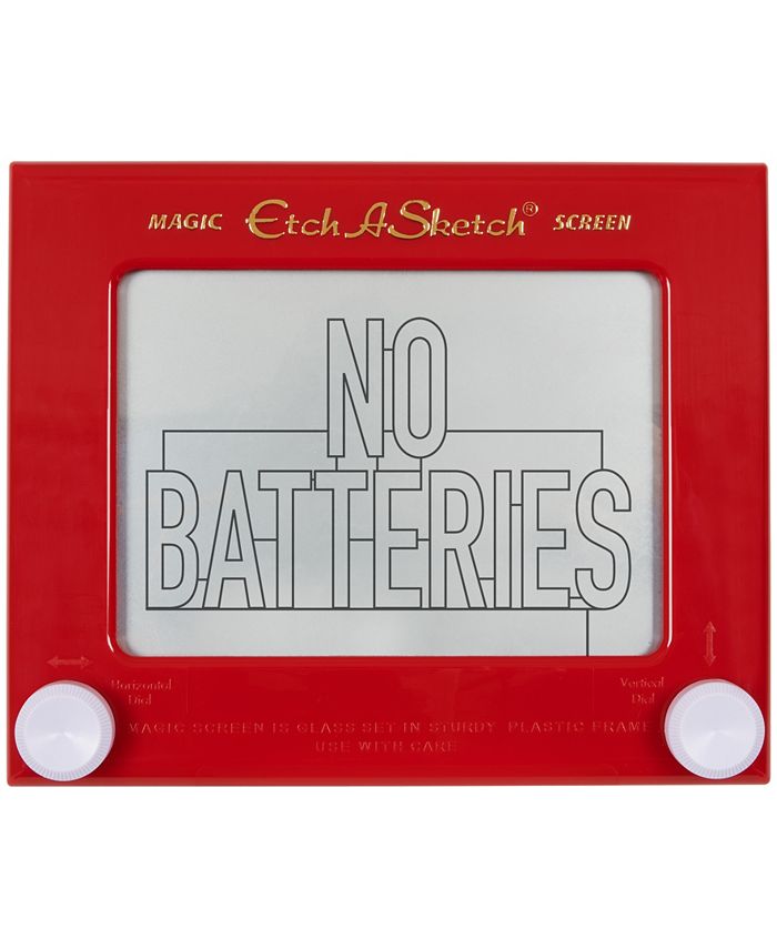 Spin Master Etch-A-Sketch Classic Mini Pocket Version Travel Red