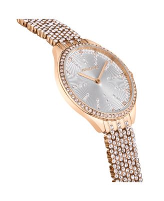 Women's Quartz Attract Rose Gold-Tone Metal Watch, Swiss Made 30mm