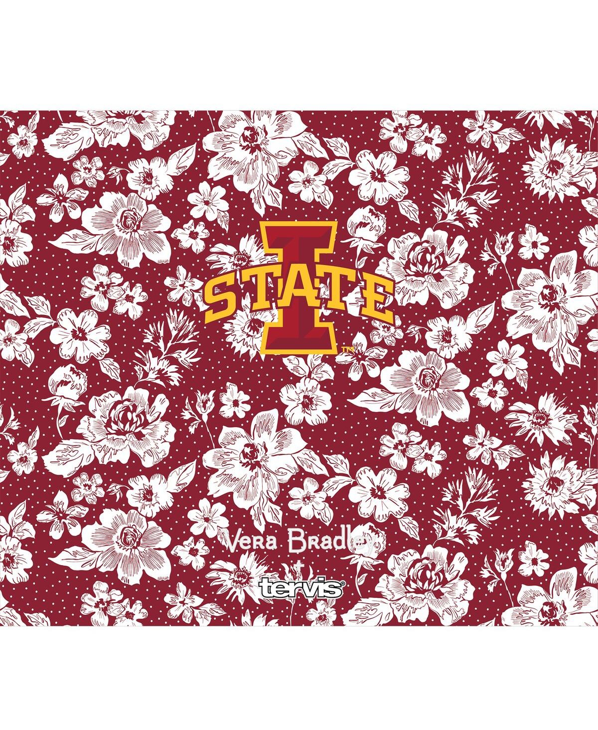 Vera Bradley X Tervis Tumbler Iowa State Cyclones 24 oz Wide Mouth Bottle With Deluxe Lid In Red