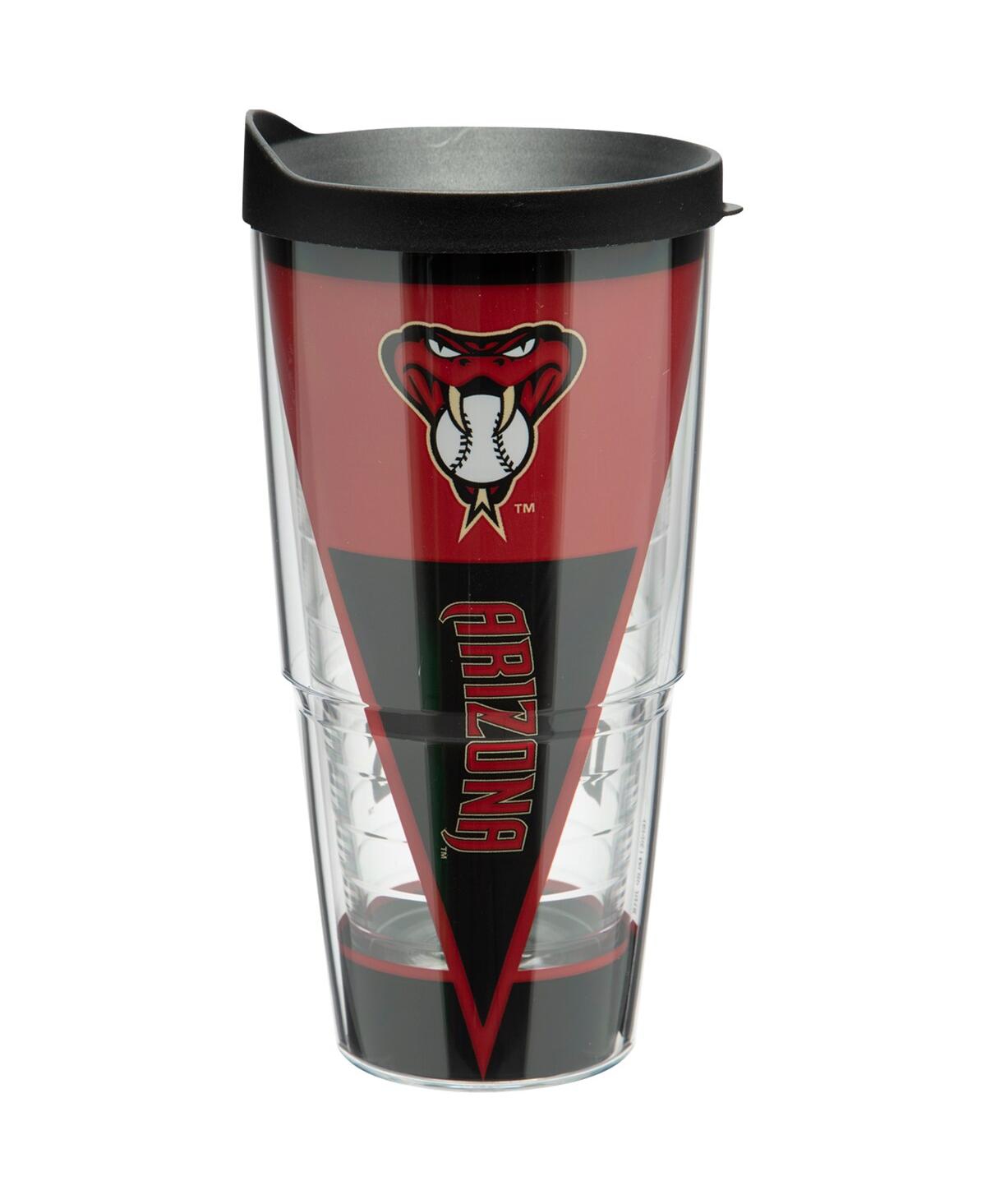 Shop Tervis Tumbler Arizona Diamondbacks 24 oz Batter Up Acrylic Tumbler In Black