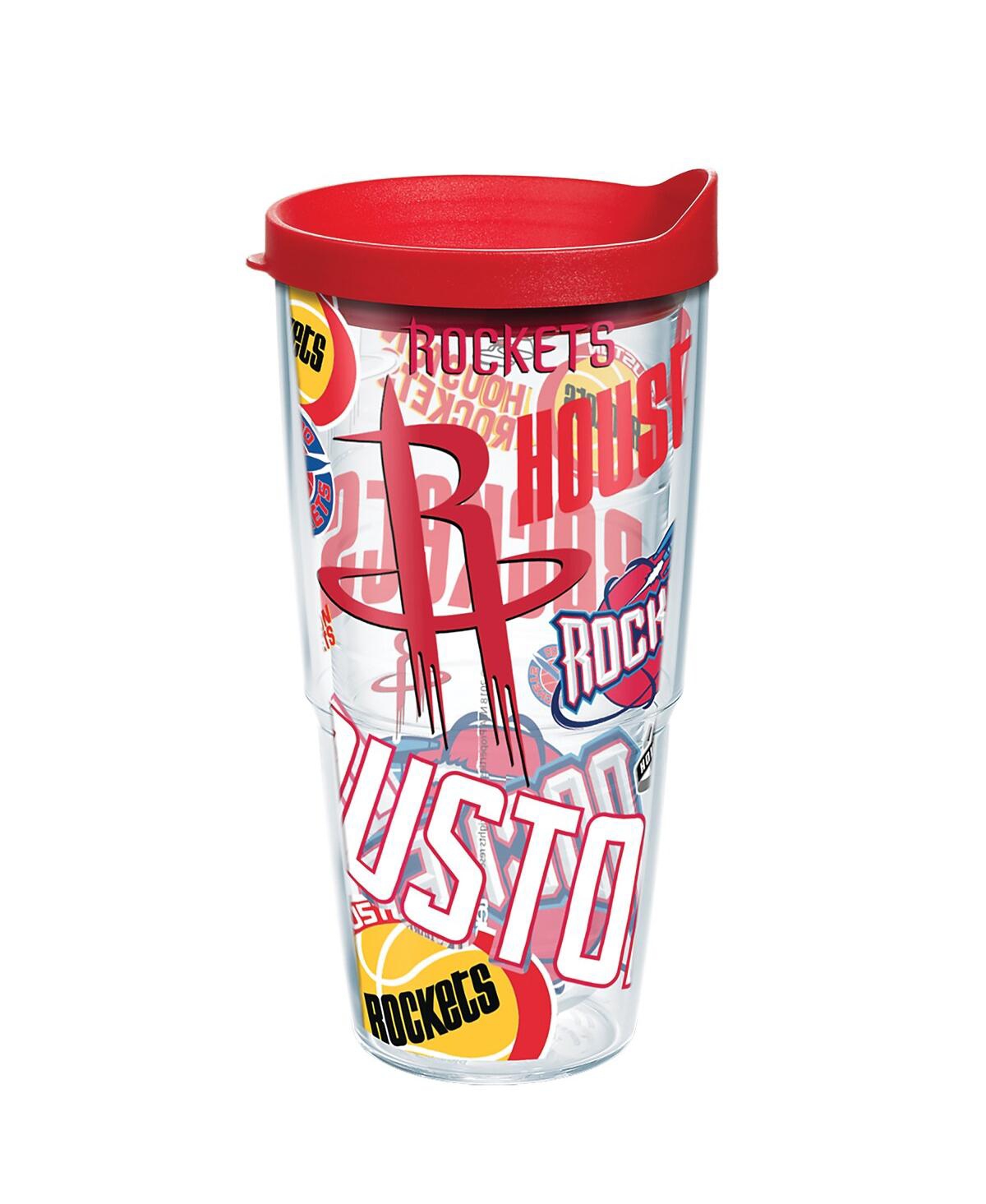Tervis Tumbler Houston Rockets 24 oz All Over Classic Tumbler In Red