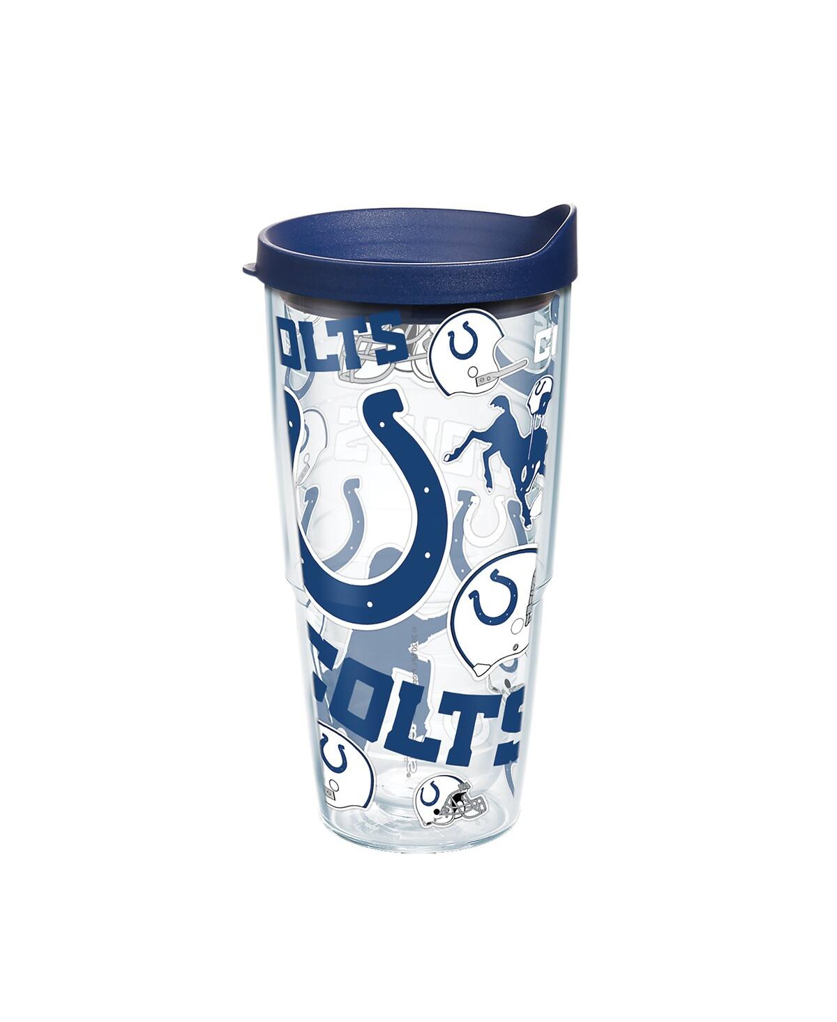 Tervis Tumbler Indianapolis Colts 24 oz All Over Classic Tumbler In Navy