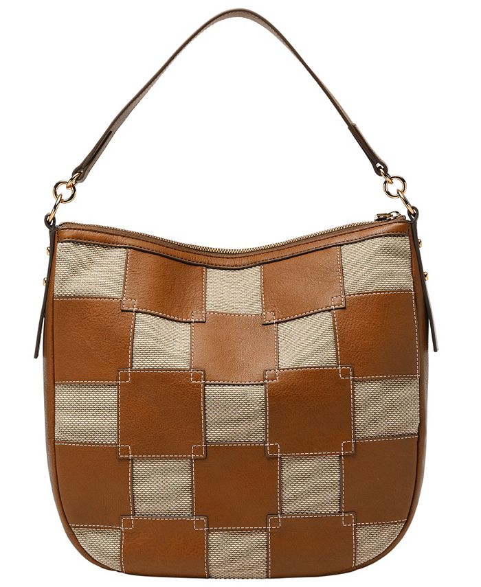 Fossil Jolie Small Leather Hobo Bag Macy's