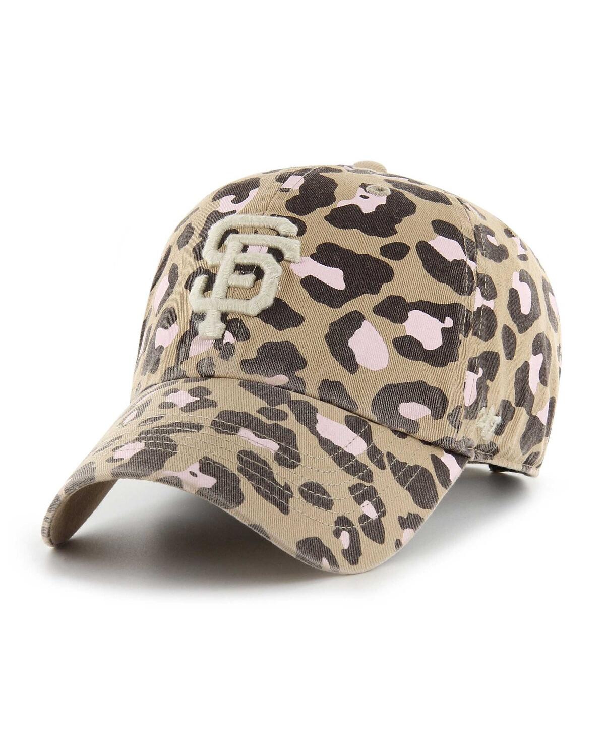 47 Brand Women's ' Khaki San Francisco Giants Bagheera Clean Up Adjustable Hat