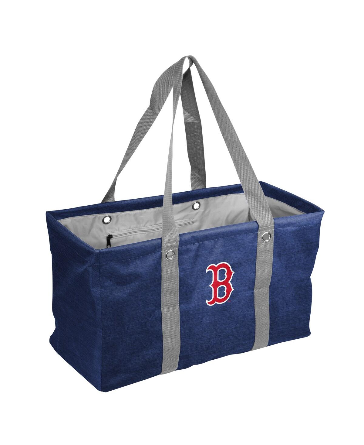 Men's and Women's Boston Red Sox Crosshatch Picnic Caddy Tote Bag - Navy