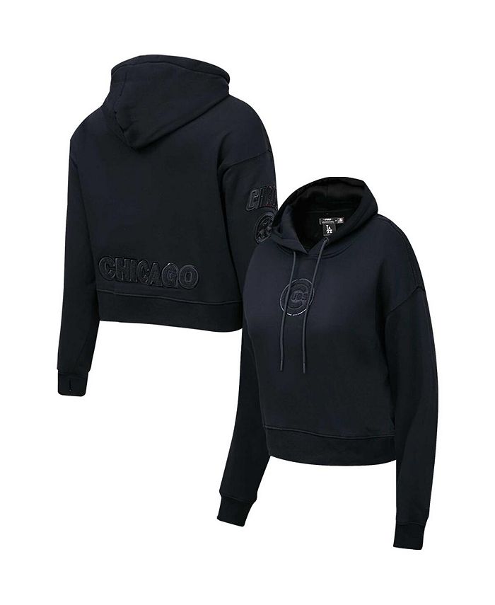 Black cubs hoodie hotsell