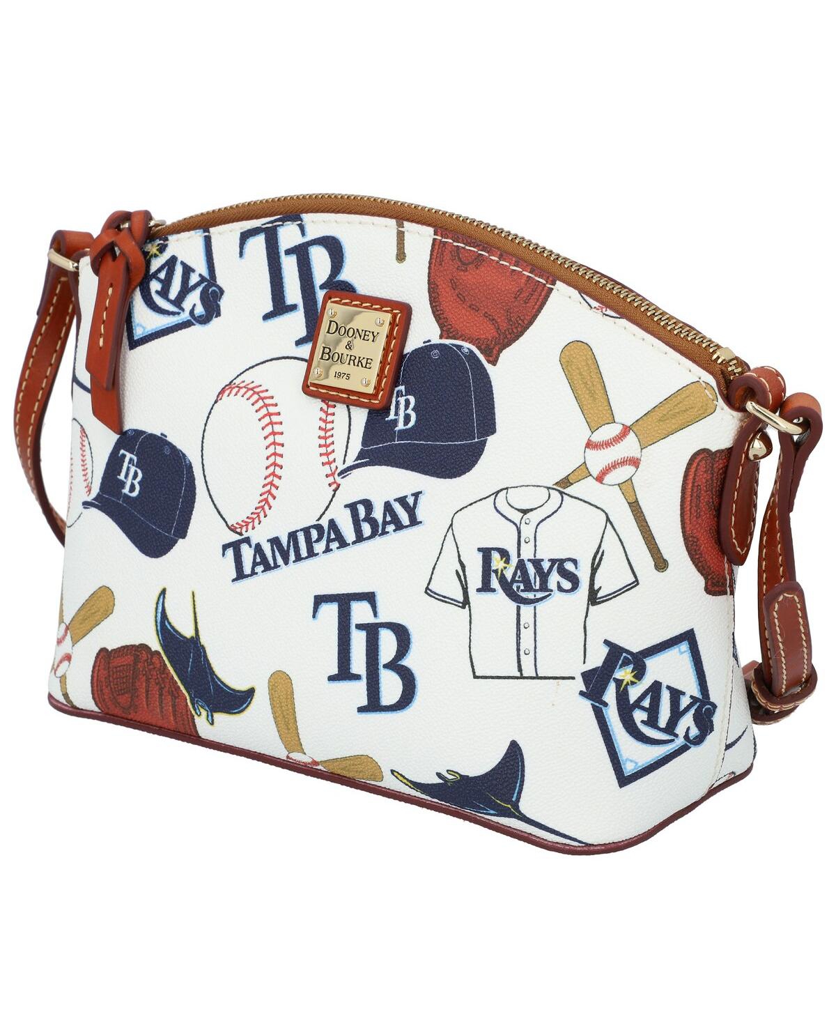 Dooney & Bourke Dooney Bourke Milwaukee Brewers Gameday Suki Crossbody With Medium Wristlet In White