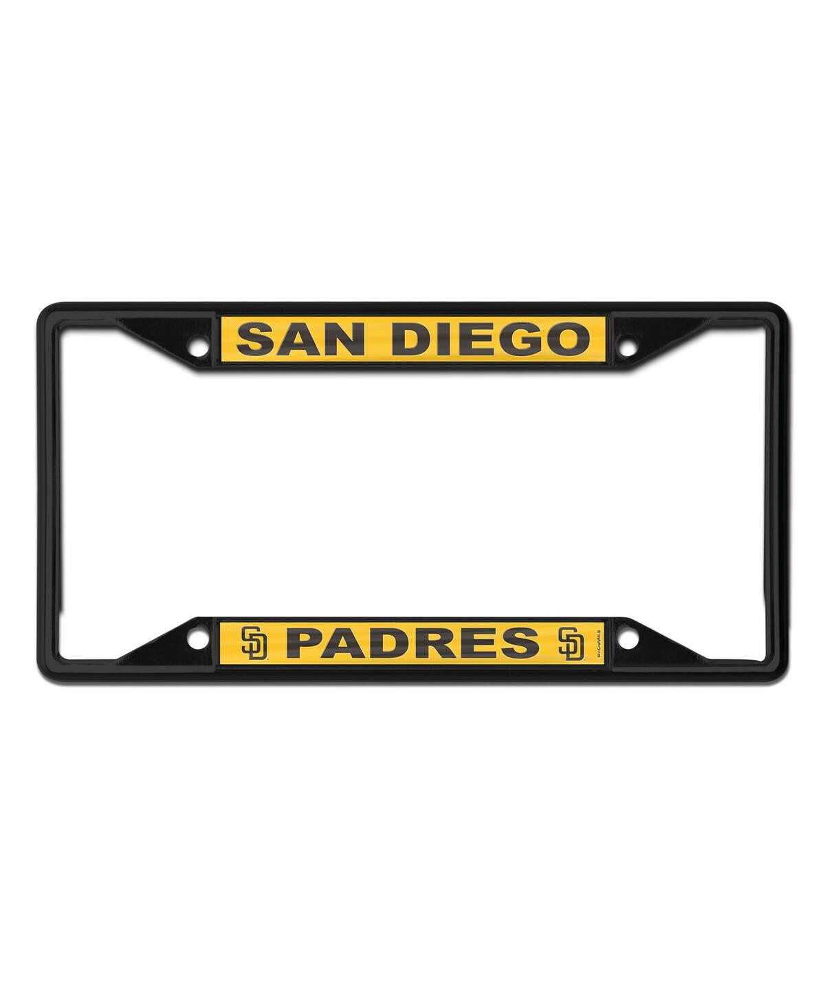 WINCRAFT SAN DIEGO PADRES CHROME COLOR LICENSE PLATE FRAME