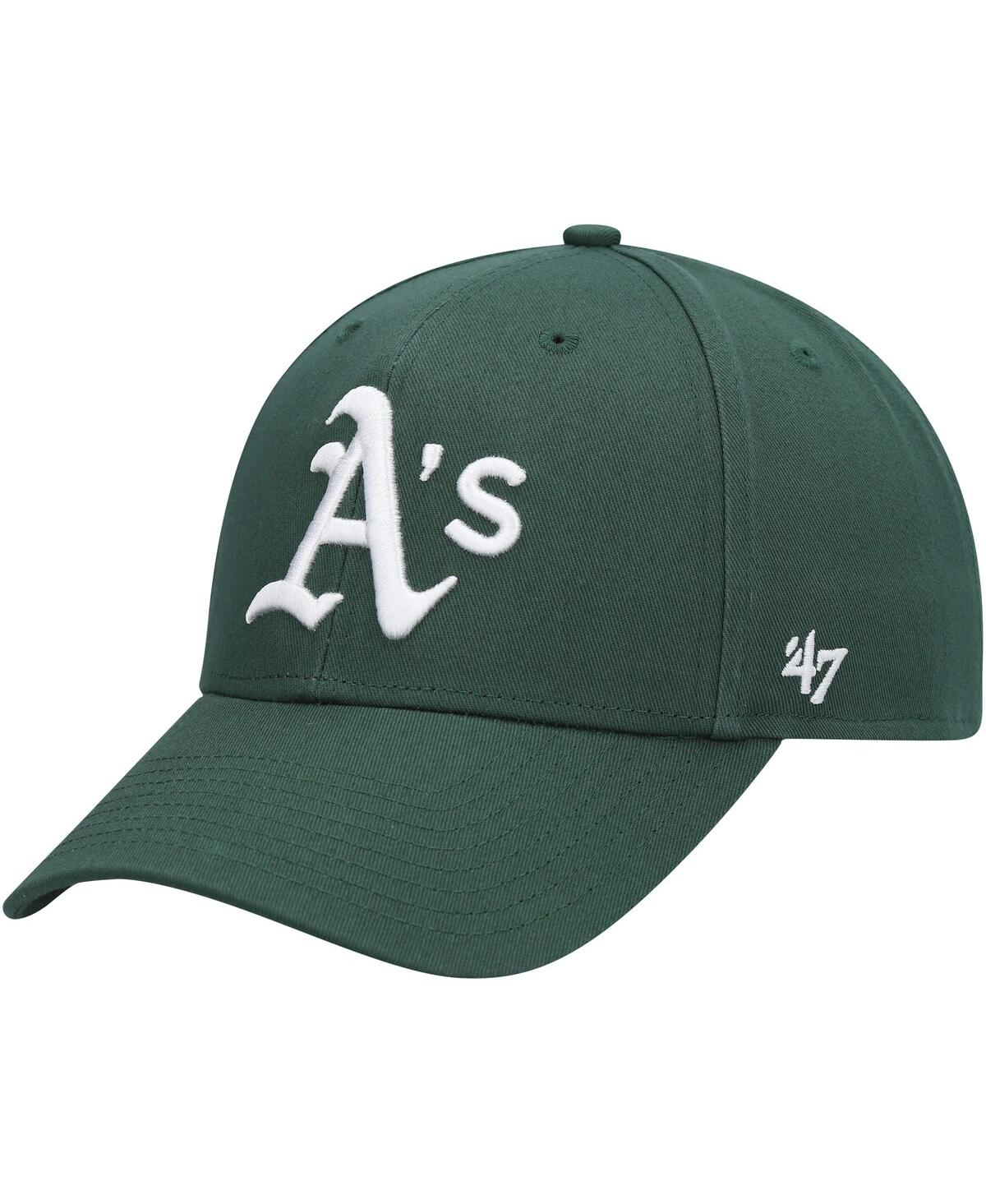Shop 47 Brand Men's ' Green Oakland Athletics Legend Mvp Adjustable Hat