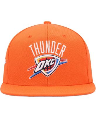 Men's Orange Oklahoma City Thunder Side Core 2.0 Snapback Hat