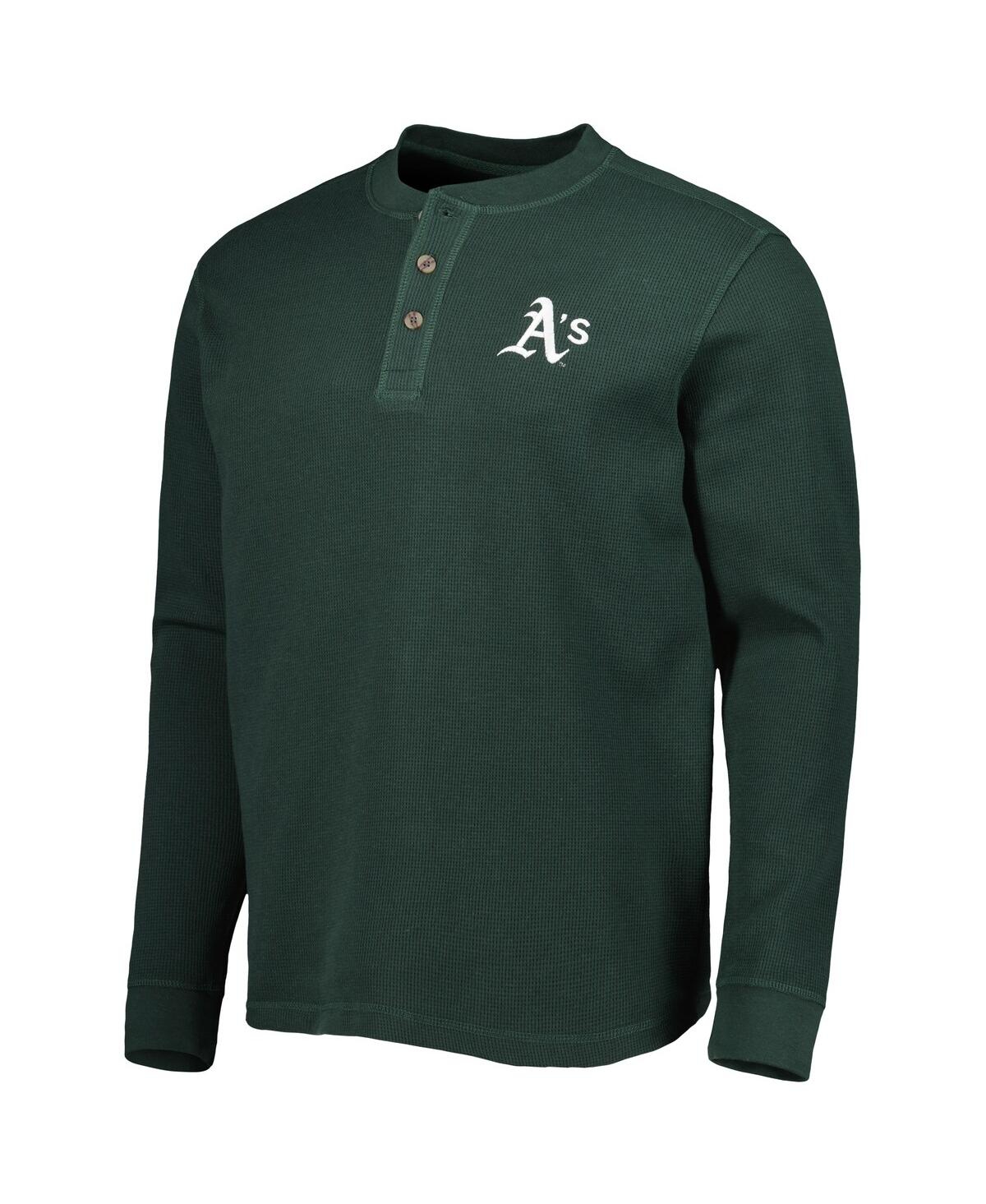 Shop Dunbrooke Men's  Oakland Athletics Green Maverick Long Sleeve T-shirt
