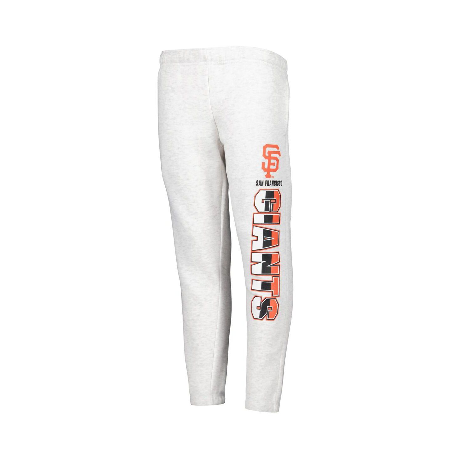 Детские брюки Outerstuff Ash San Francisco Giants Game Time Fleece — фото 3