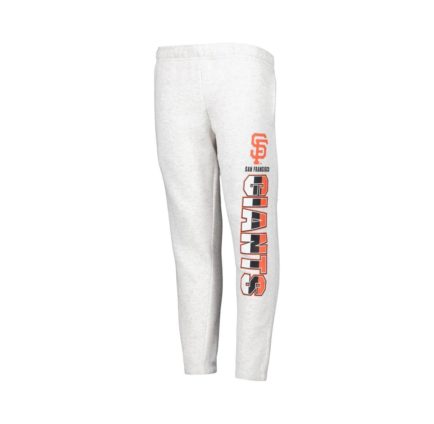 Big Boys and Girls Ash San Francisco Giants Game Time Fleece Pants
