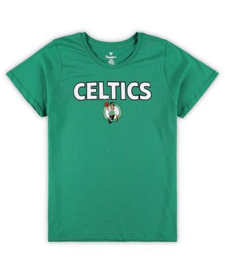 Women's Kelly Green, Heather Gray Boston Celtics Plus Size T-shirt and Shorts Combo Set