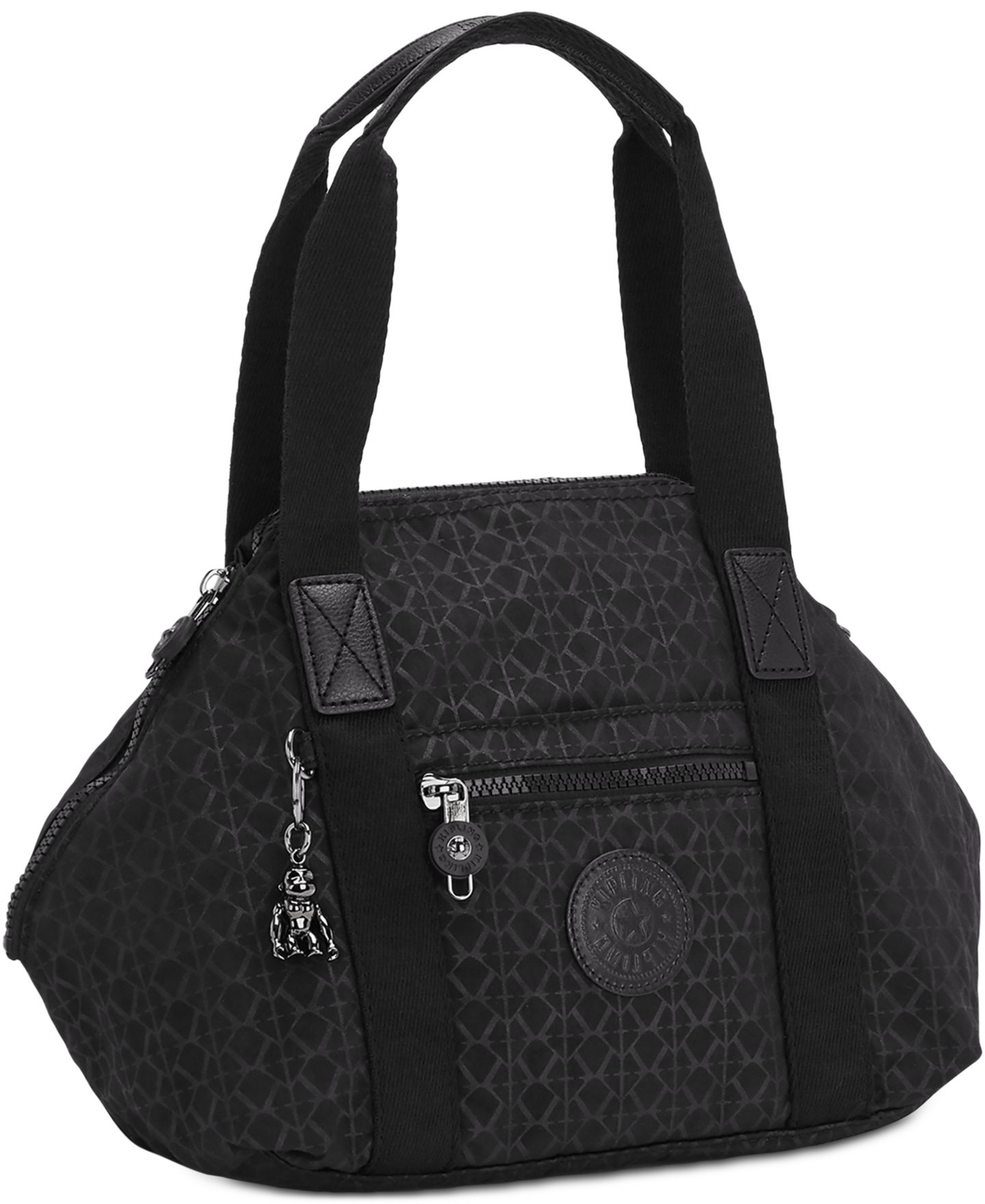 Женская сумка Kipling Art Mini Zippered Shoulder, цвет: Signature Emb — фото 5