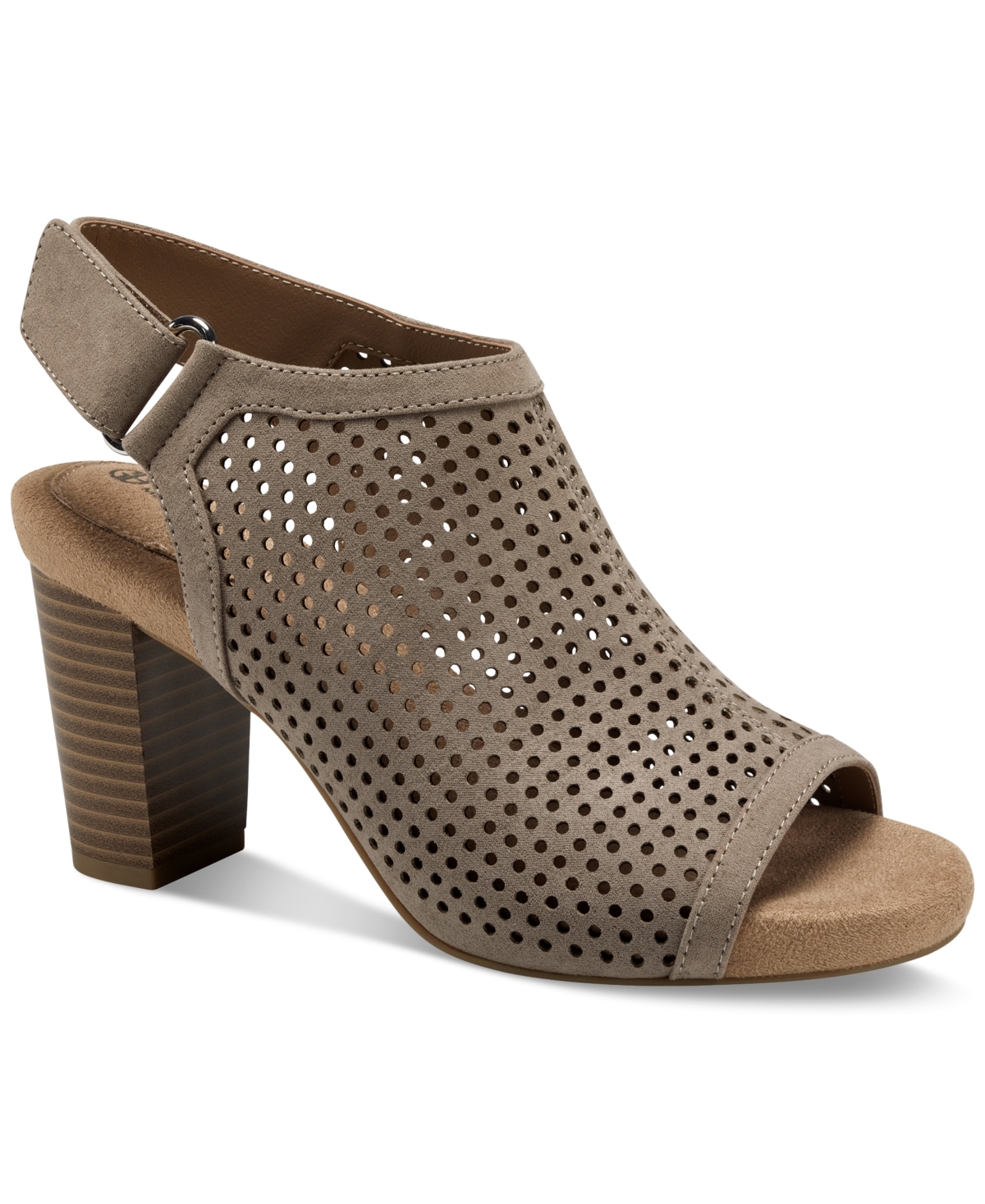 Giani Bernini Gracynn Memory Foam Perforated Shooties, Created For Macy