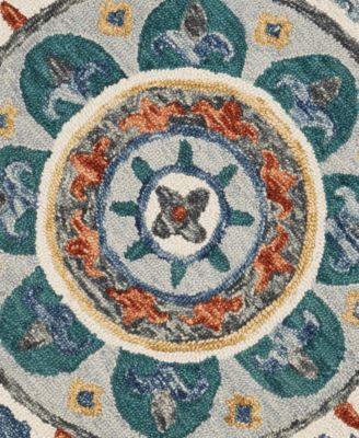 Sweet SINUO-109 4' x 4' Round Area Rug