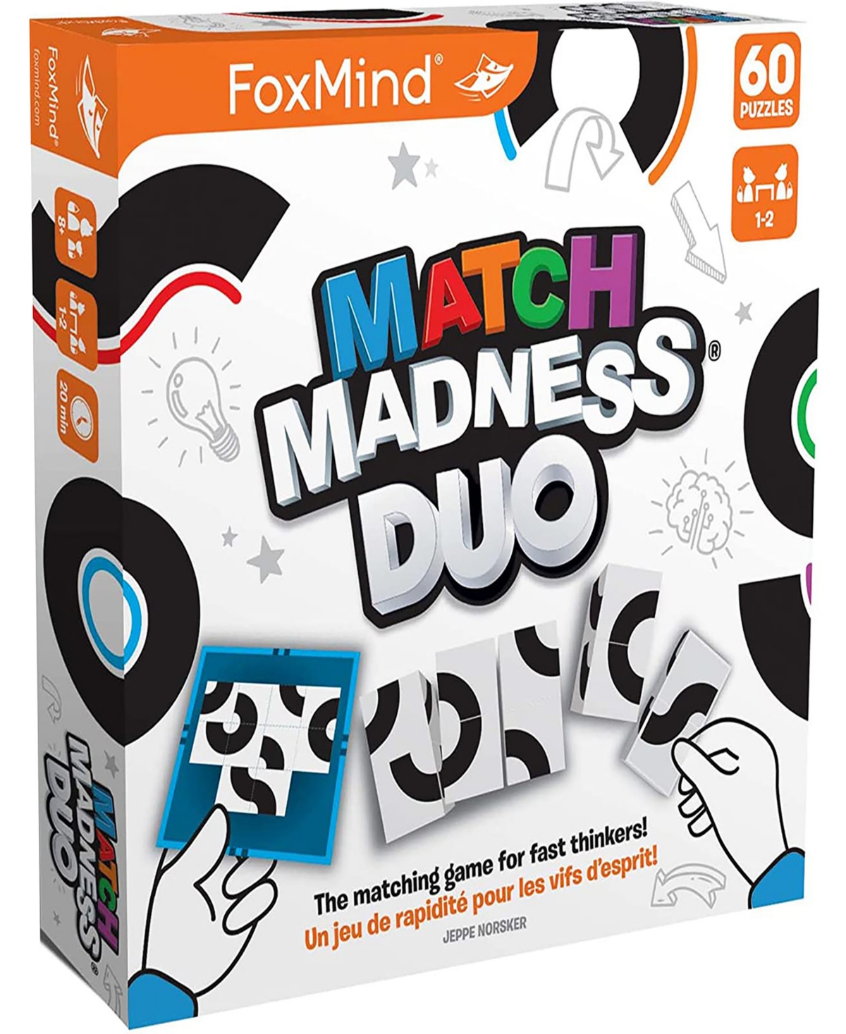 Foxmind Games Kids' Match Madness Duo Matching Game In Multi