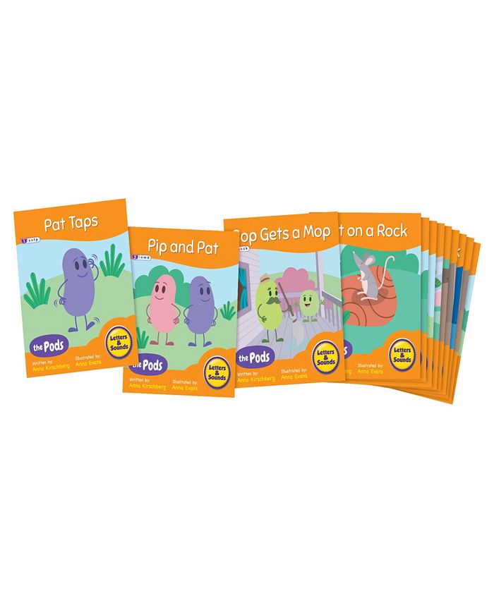 12 Decodable Readers - Phase 2 - Letter Sounds - NON FICTION Books - B