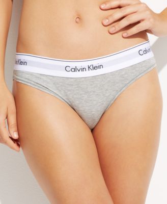 Calvin Klein Women's Cotton High-Leg Tanga Underwear QD3755 - Macy's