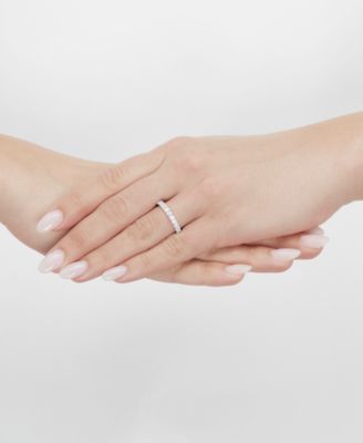 IGI Certified Lab Grown Diamond Band (3/4 ct. t.w.) in 14k White Gold