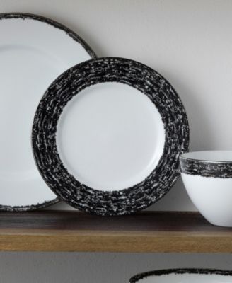 Rill Set of 4 Salad Plates, Service for 4