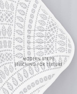 Scallop Reversible 3-Pc. Lightweight Quilt Set, King/California King