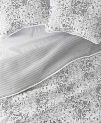 Scrolled Patchwork Reversible 3-Pc. Lightweight Quilt Set, Full/Queen