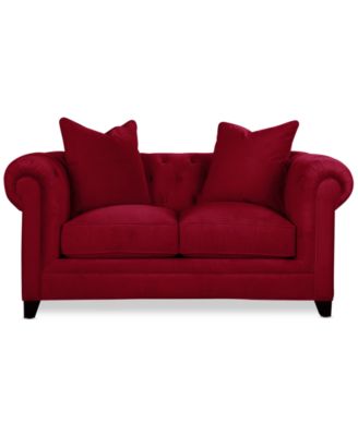 Furniture - Kallison Fabric Loveseat