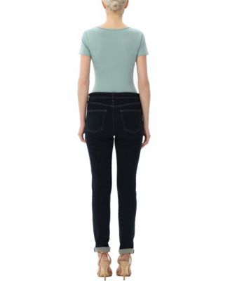 Women's U-neck Basic Bodysuit Top