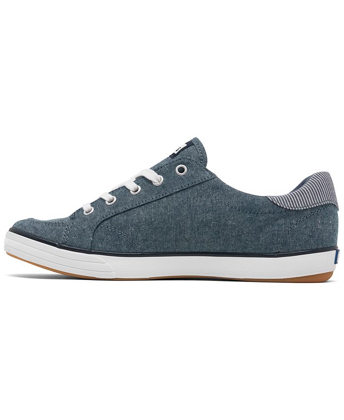 Keds Women's Center III Chambray Casual Sneakers from Finish Line Macy's