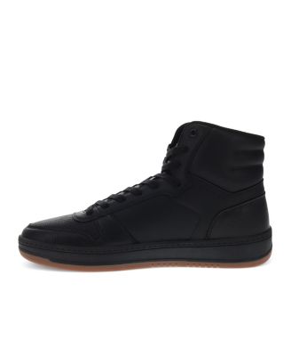 Men's Drive High Top Faux-Leather Lace-Up Sneakers