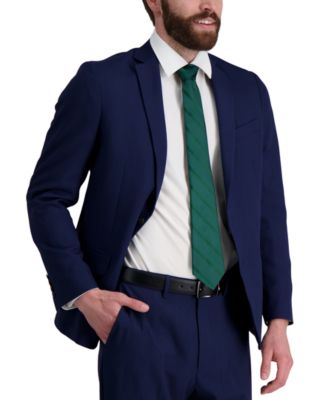 Men's Solid Textured Stripe Tie