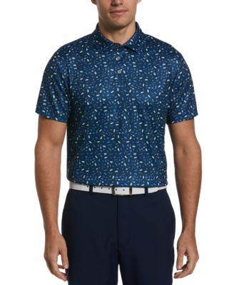 PGA TOUR - Men's Airflux BBQ Conversational Polo Shirt