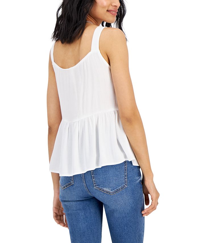 Kingston Grey Juniors' BowFront Tank Top Macy's