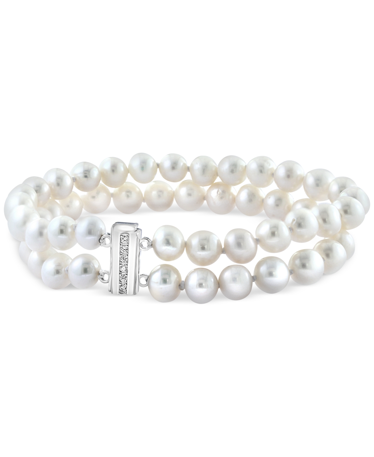 Effy Collection Effy Pink & White Freshwater Pearl (6 1/3