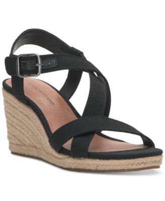 Lucky Brand - Women's Mytila Strappy Espadrille Wedge Sandals